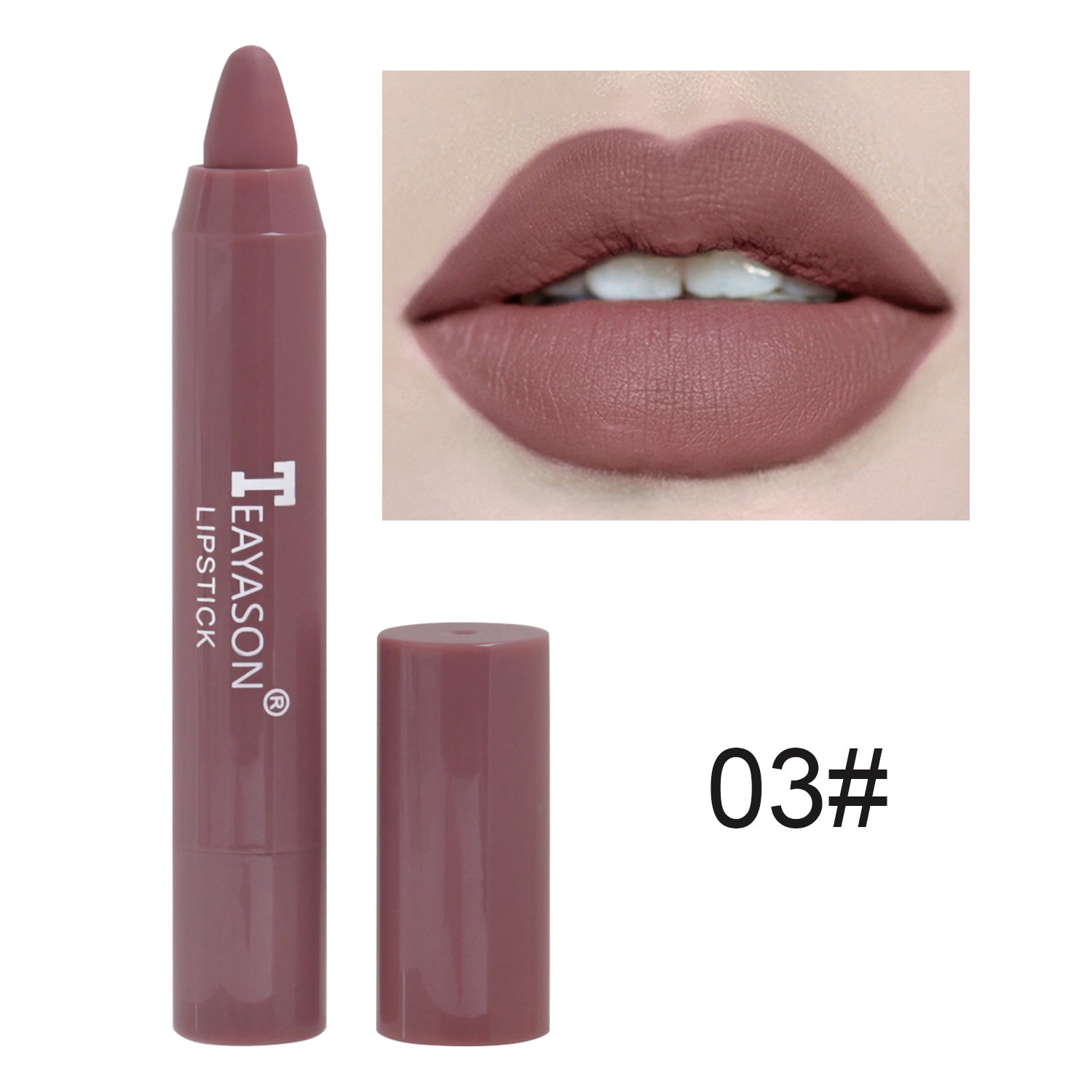 12 Colors Sexy Matte Lipstick Waterproof Long Lasting Color Rendering Non-stick Velvet Lips Liner Pencil Woman Makeup Cosmetics Valentine's Day Gifts