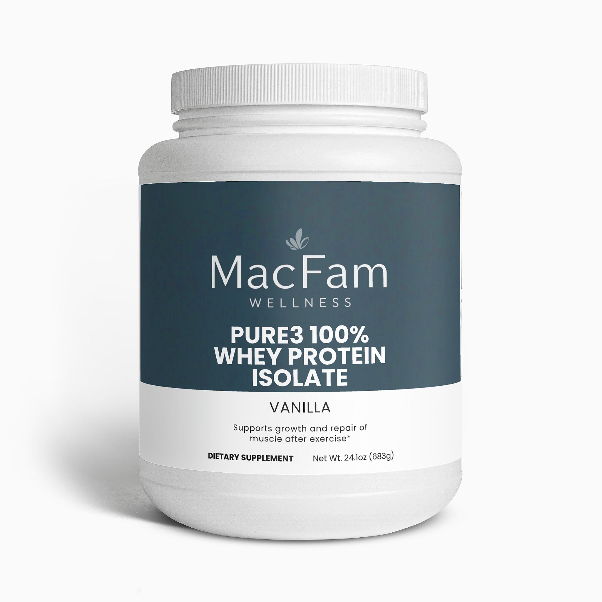 Pure3 100% Whey Protein Isolate (Vanilla)