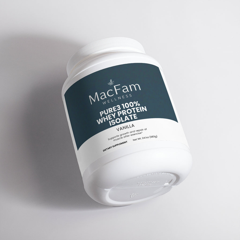 Pure3 100% Whey Protein Isolate (Vanilla)