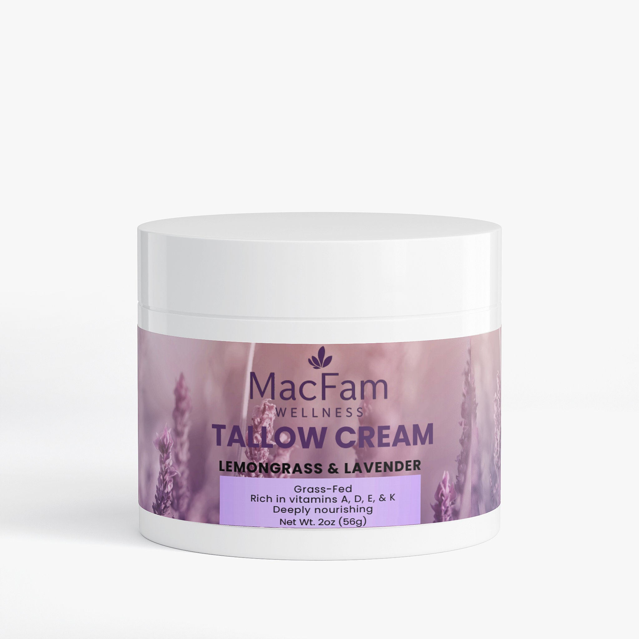 Tallow Cream Lemongrass & Lavender