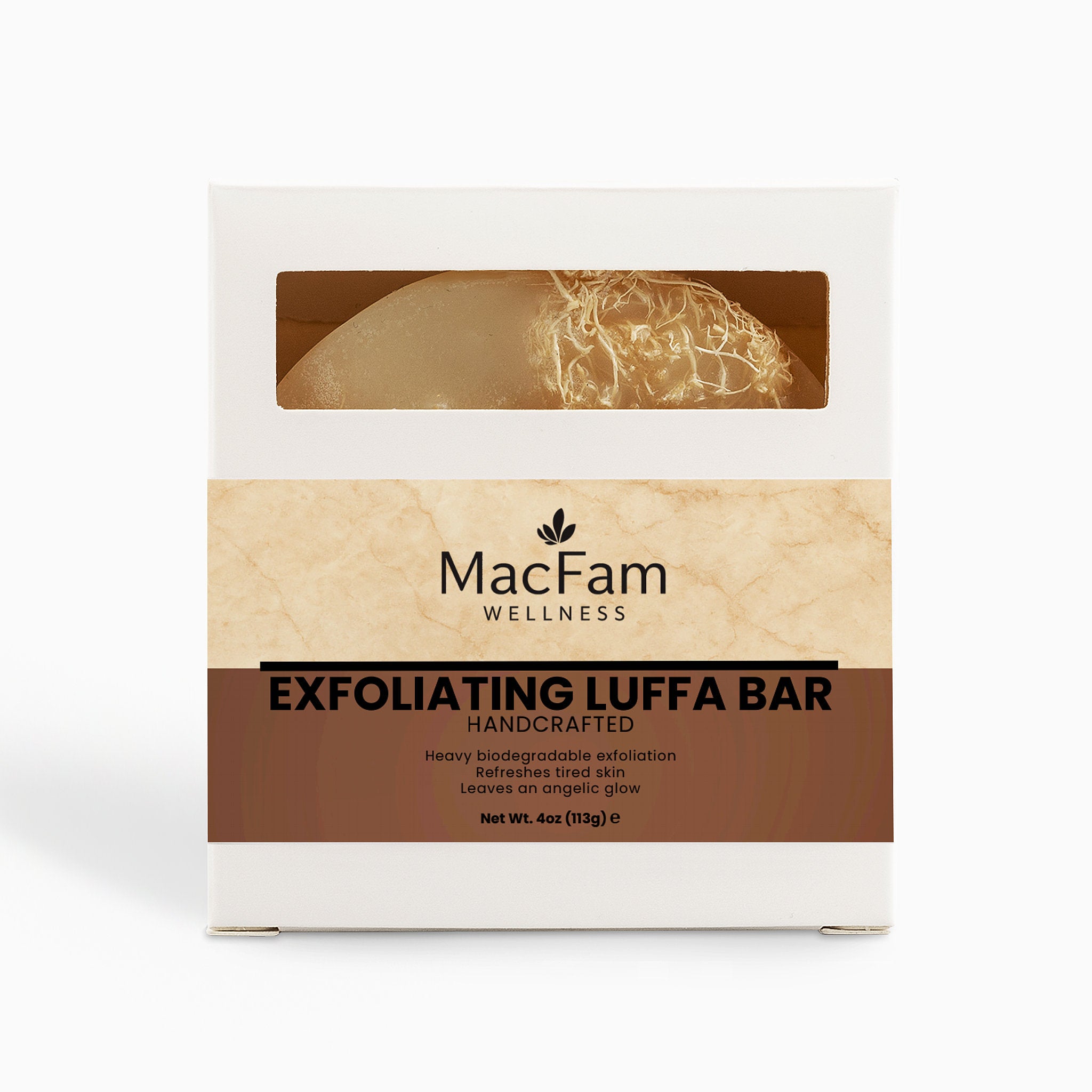 Exfoliating Luffa Bar