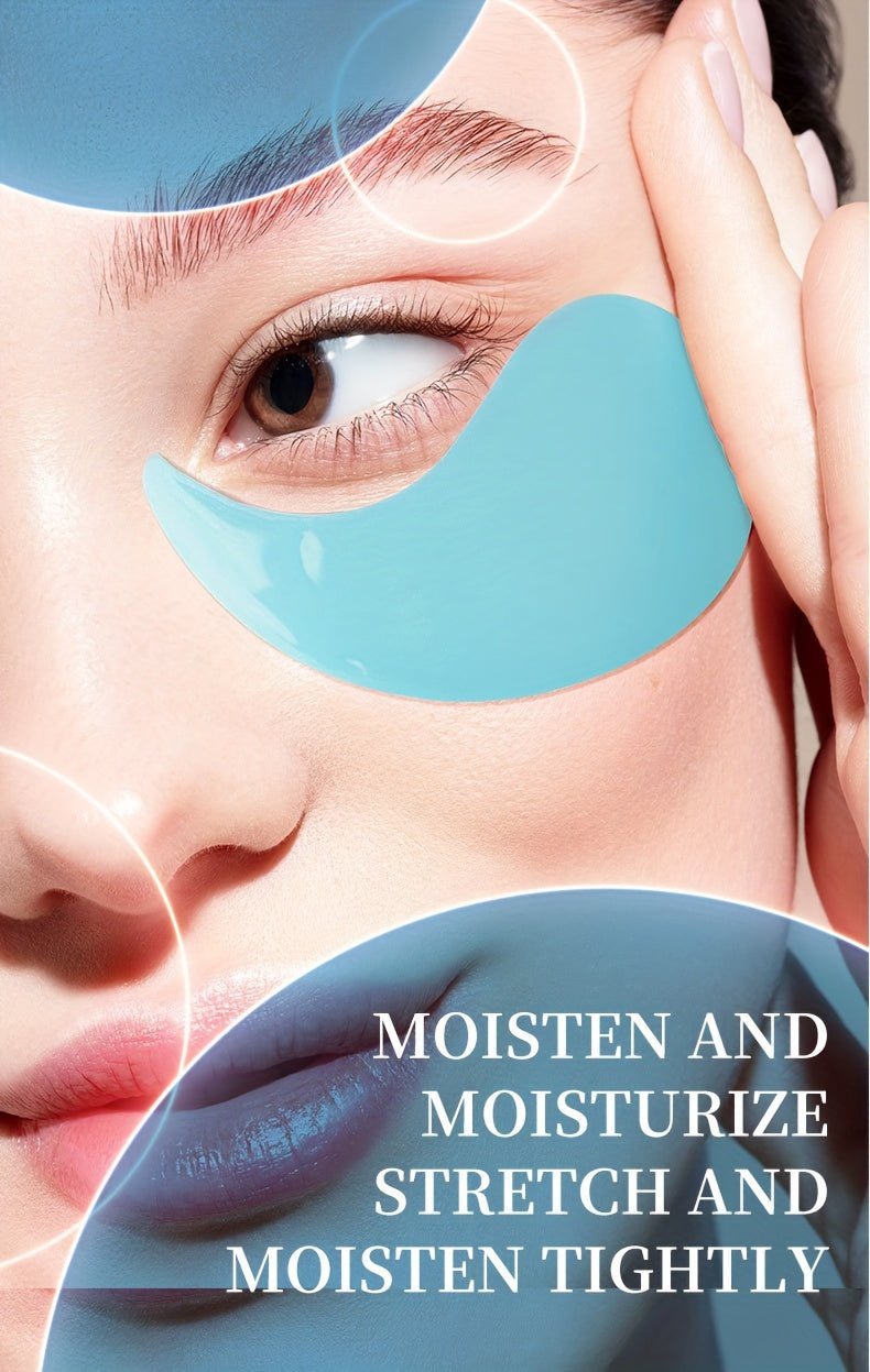 60pcs Snail Power Collagen Eye Masks - Deeply Hydrating, Wrinkle-Smoothing, Firming, and Revitalizing Under Eye Skin Care Patches for Radiant and Youthful Look