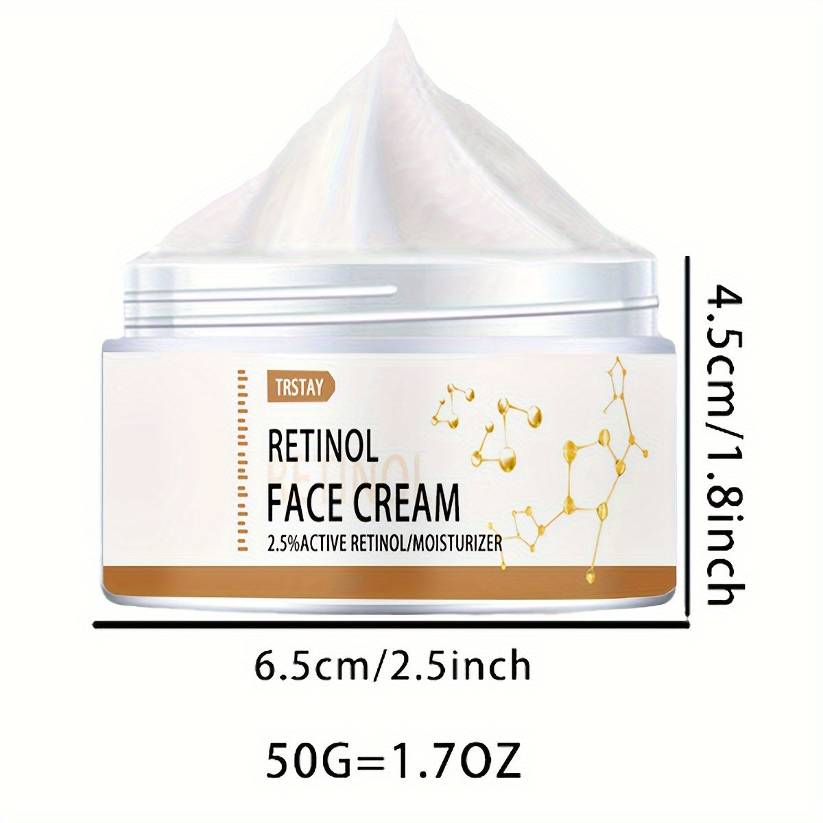 [Rich Retinol Plumping Face Cream] 5G/15G/30G/50G Retinol Skin Care Face Cream Quickly And Effectively Firming And Tightening Skin, And Immediately Plump With Water Rich Supplements