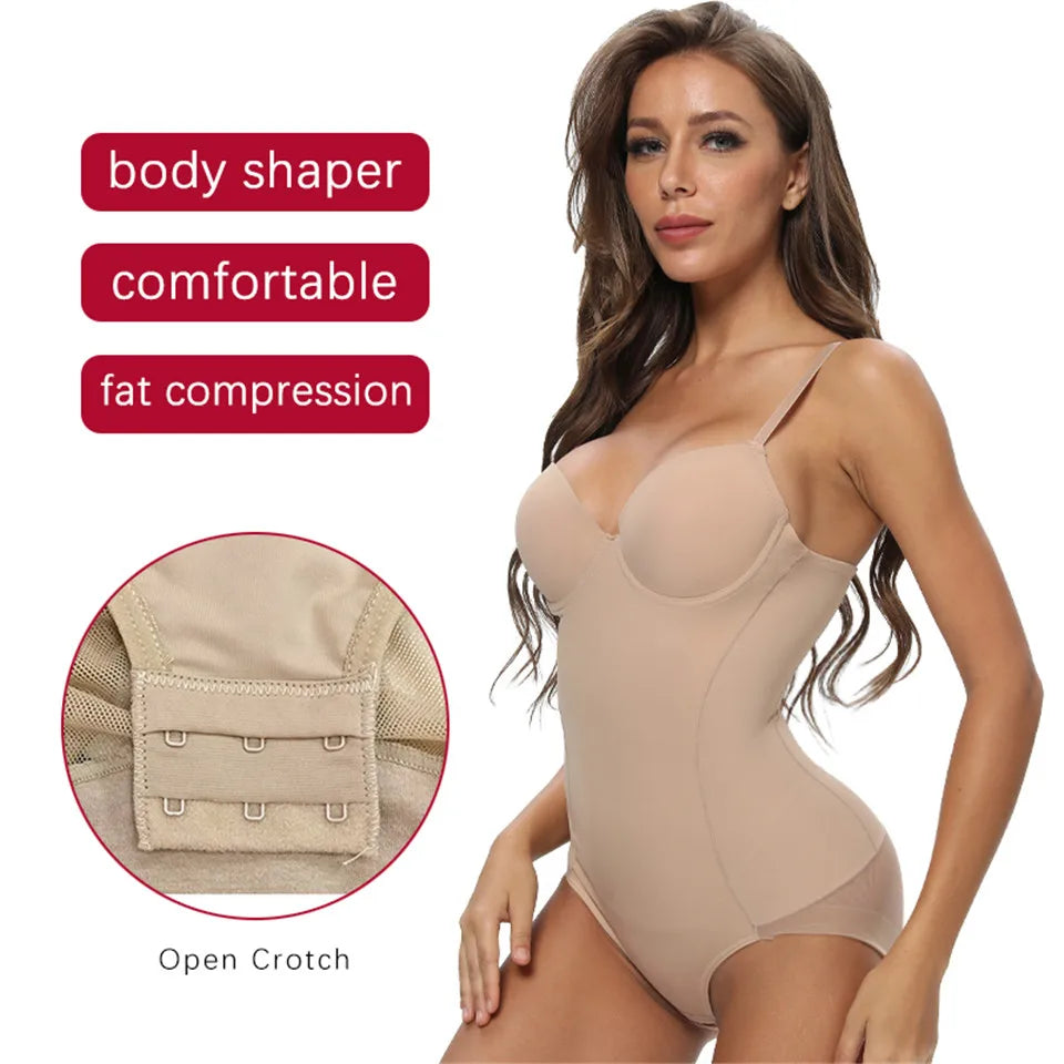 Shapewear Bodysuits Underwear Slimming Bodys Women Sexy Bodysuit Body Shaper Lingerie Black Trimmer Modeling Strap
