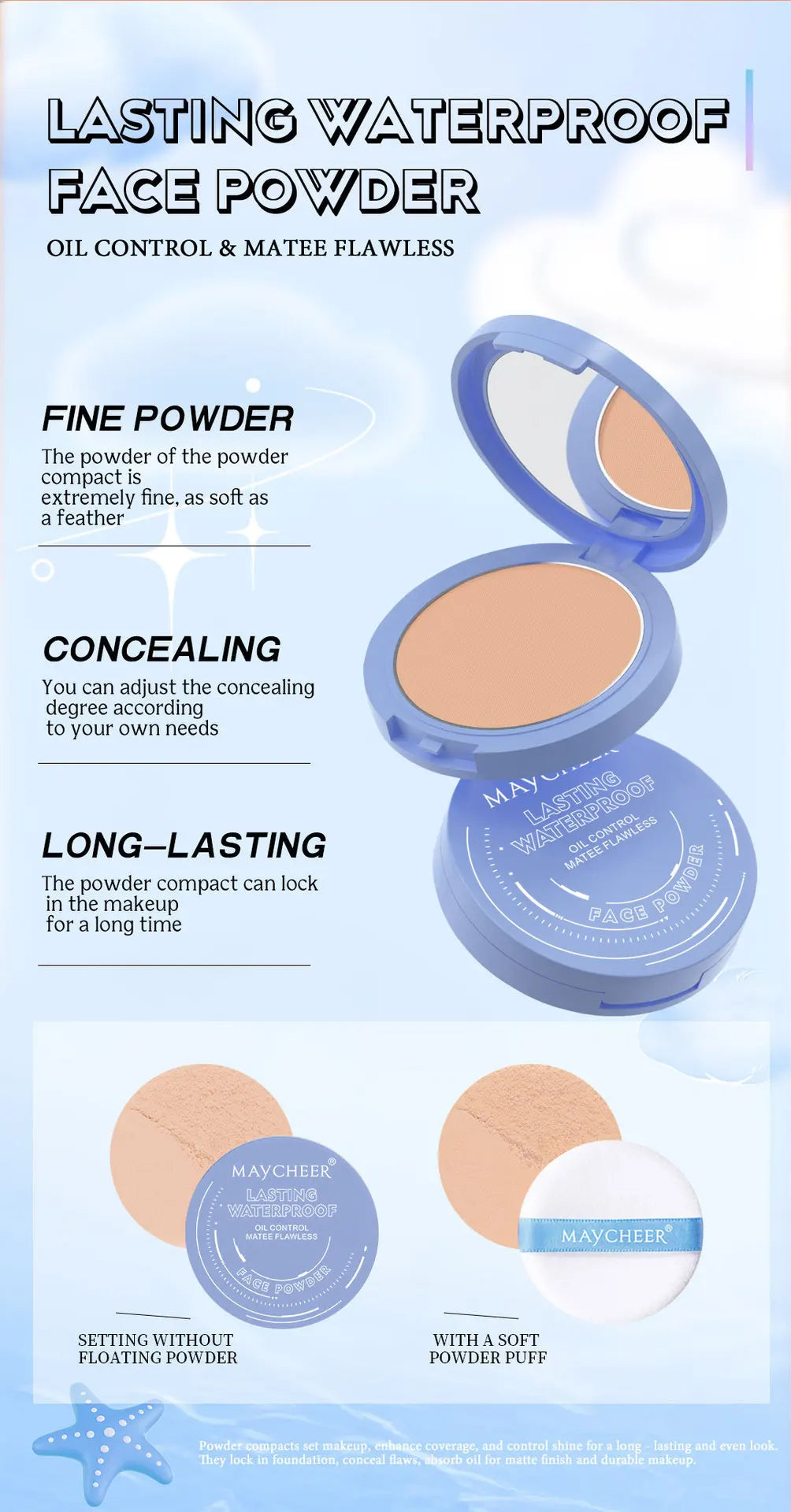 All-In-One Makeup Set,Full Makeup Kit Gift Include Concealer,Foundation,Eyeliner,Eyebrow Pen,Mascara,Lipstick Makeup for Women