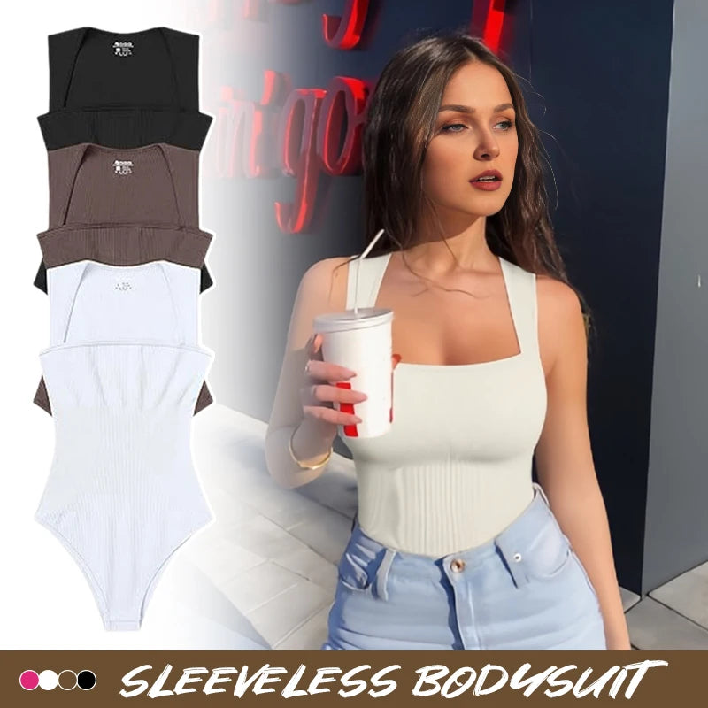 Women Sleeveless Bodysuit Shapewear Thong Waist Trainer Underwear Body Shapers Tummy Slimmer Belly Compression Control Tank Tops