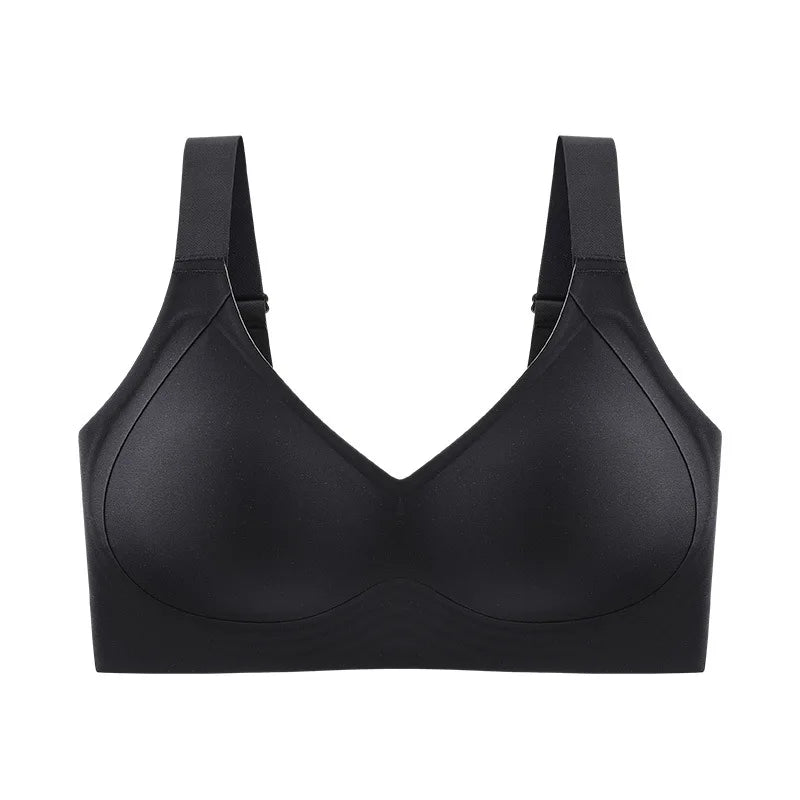 Wireless Bras for Women Seamless Full Coverage Bra No Underwire Soft Push Up Everyday Bralette