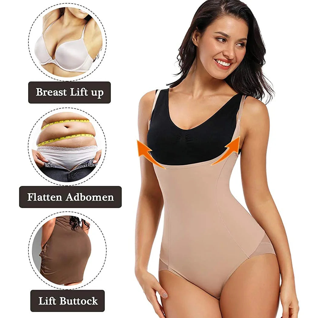 Bodysuit Shapewear Women Waist Trainer Body Shaper Belly Slimming Sheath Underwear Colombian Girdles To Reduce Abdomen and Waist