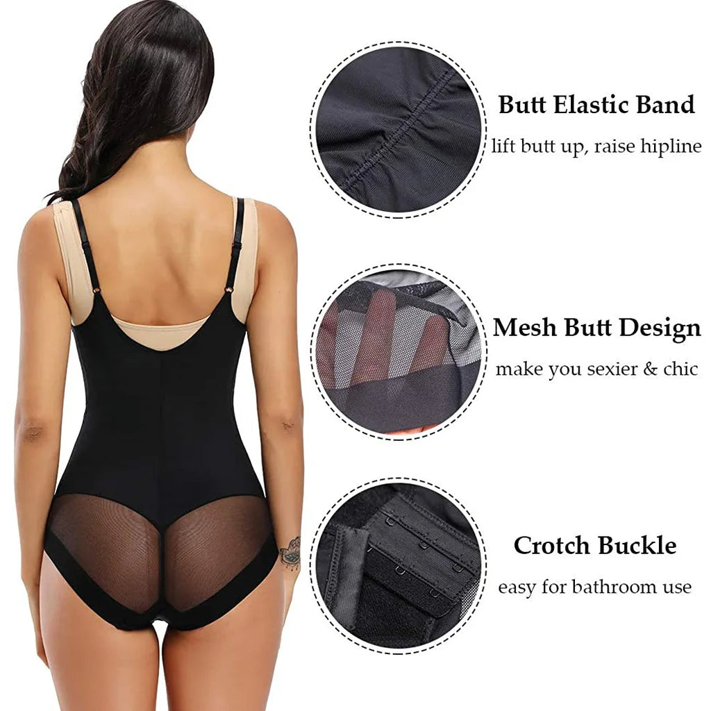 Bodysuit Shapewear Women Waist Trainer Body Shaper Belly Slimming Sheath Underwear Colombian Girdles To Reduce Abdomen and Waist