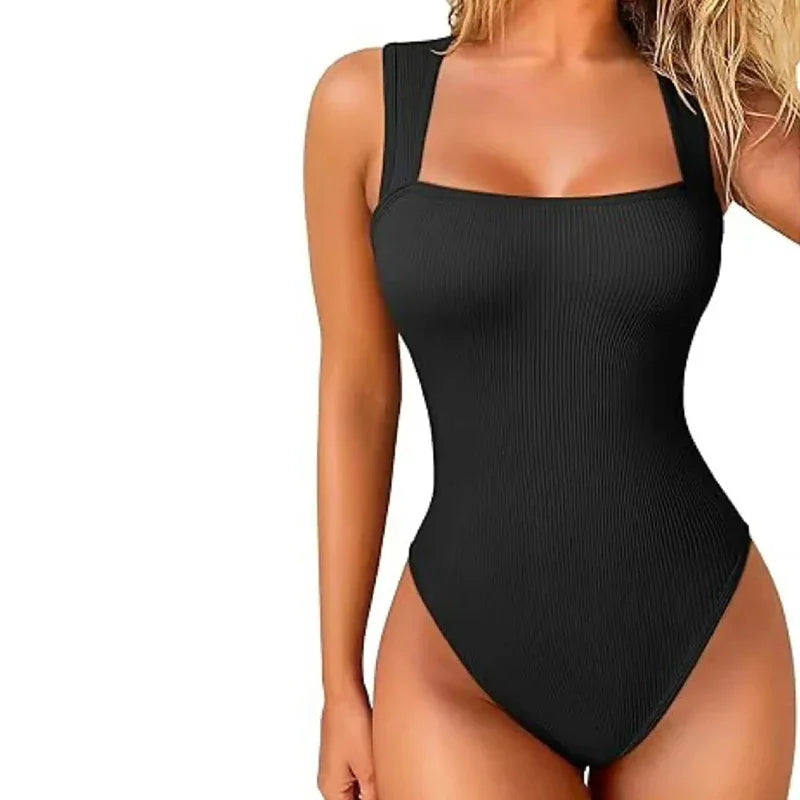 Women Sleeveless Bodysuit Shapewear Thong Waist Trainer Underwear Body Shapers Tummy Slimmer Belly Compression Control Tank Tops