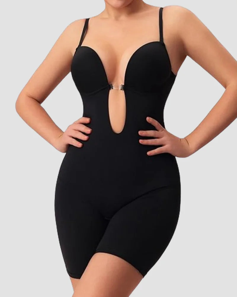 Sexy backless shapewear Women's Waist tightening shaping Seamless jumpsuit Butt Lifter Push Up Thigh Slimmer Shapewear fajas